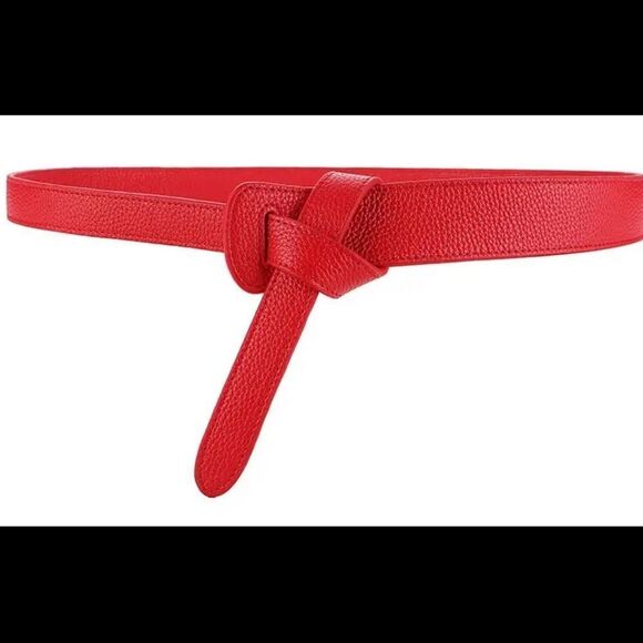 Accessories - Faux Leather knot fashion women belt